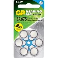 Baterie auditiva GP 11.6X3.6 mm, 6 buc/blister