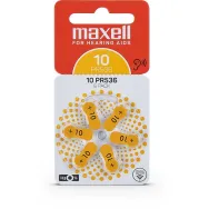 Baterie auditiva Maxell PR536 ZA10, 6buc/blister