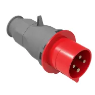 Fisa industriala Solera 902144AB, 3P+E, 32A, 400V, IP44