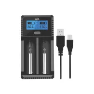 Incarcator rapid acumulatori Li-ion si NiMH Well Speedy