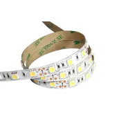 Banda LED SMD5050 lumina calda 3000K 12V 60LED/m 14.4W/m IP20 5m Well