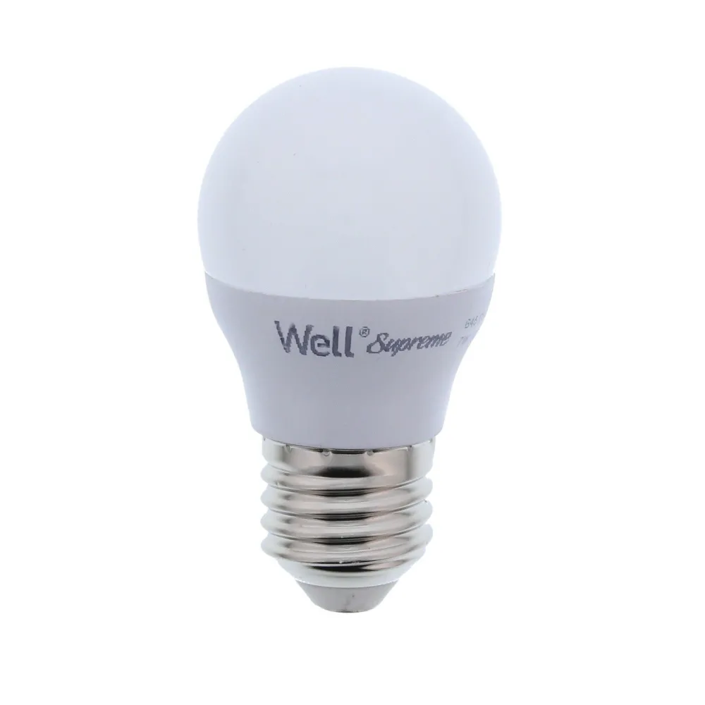 Bec led G45 E27 7W 230V lumina rece, Supreme Well