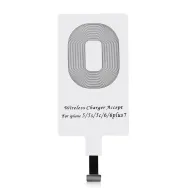 Receptor wireless Qi Choetech pentru Apple iPhone 7/7 Plus/6/6 Plus/5/5S/5C, alb