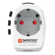 Adaptor priza universal Skross Pro Light USB World 1.302470