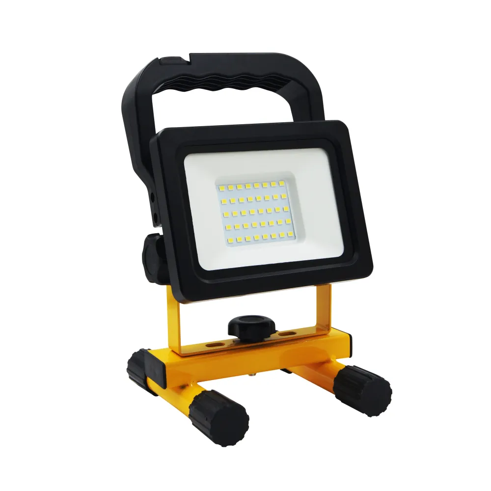 Proiector LED portabil reincarcabil, 20W, 2000lm, IP44, Well
