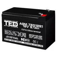 Acumulator vrla 12v 9.1ah f2 ted