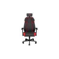 Meta rd textil negru/rosu