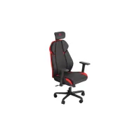 Meta rd textil negru/rosu