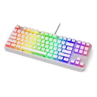 Thock tkl pudding onyx white red rgb usb switch ka