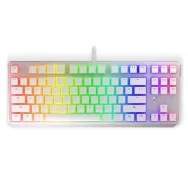 Thock tkl pudding onyx white brown rgb usb switch