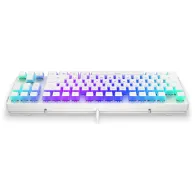 Thock tkl pudding onyx white brown rgb usb switch