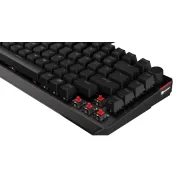 Thock 75% red rgb usb switch kailh red layout us n