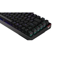 Thock 75% red rgb usb switch kailh red layout us n