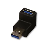 Lindy 71261 adaptor mufă cablu USB 3.0 Negru