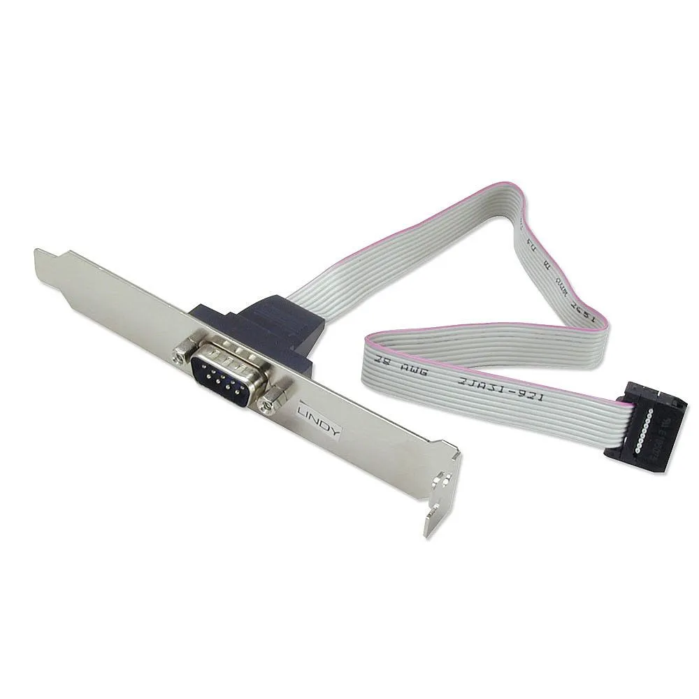 Lindy 33135 cabluri seriale Gri 0,26 m DB-9