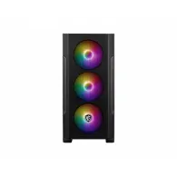 MSI MAG FORGE M100A carcase PC Micro Tower Negru, Transparente