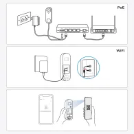 Reolink D340W Negru, Alb