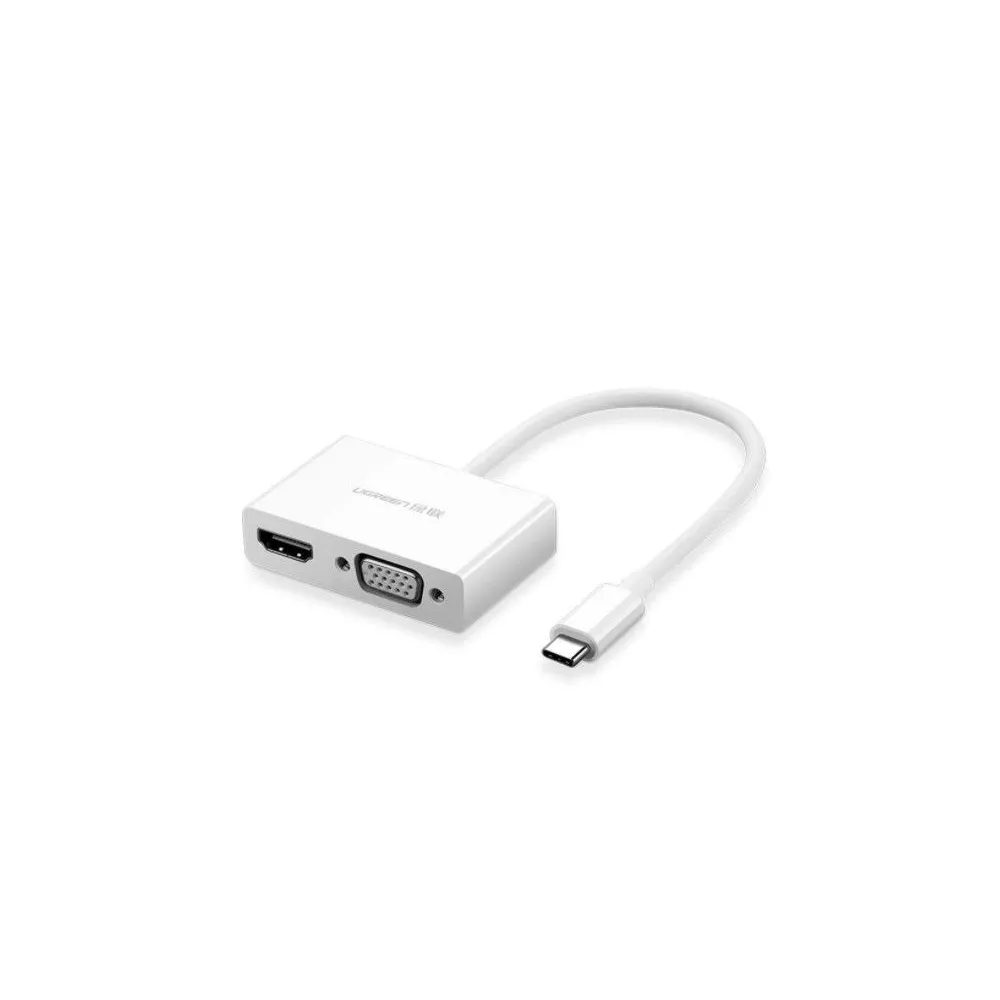 Ugreen 30843 adaptor grafic USB Alb