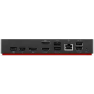 Lenovo ThinkPad Universal Thunderbolt 4 Smart Dock Prin cablu Negru