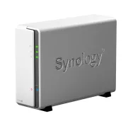 Nas synology tower hdd x 1 capacitate maxima 16 tb memorie ram 512 mb rj-45 (gigabit) porturi usb 2.0 x 2 ds120j (include tv 0.8