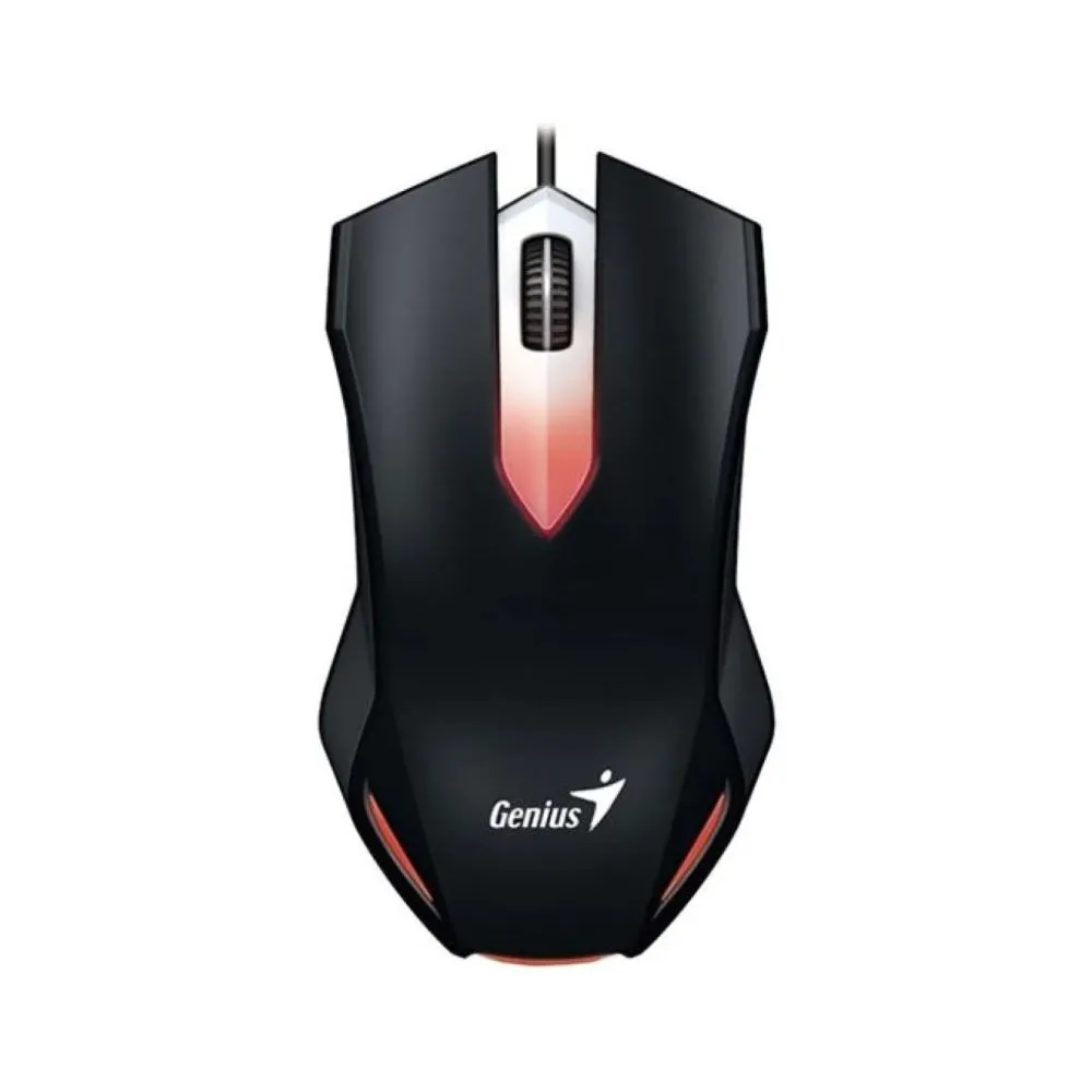 Mouse genius x-g200 gaming cu fir usb optic 1000 dpi butoane/scroll 3/1  negru 31040034100 (include tv 0.18lei) Genius - 1