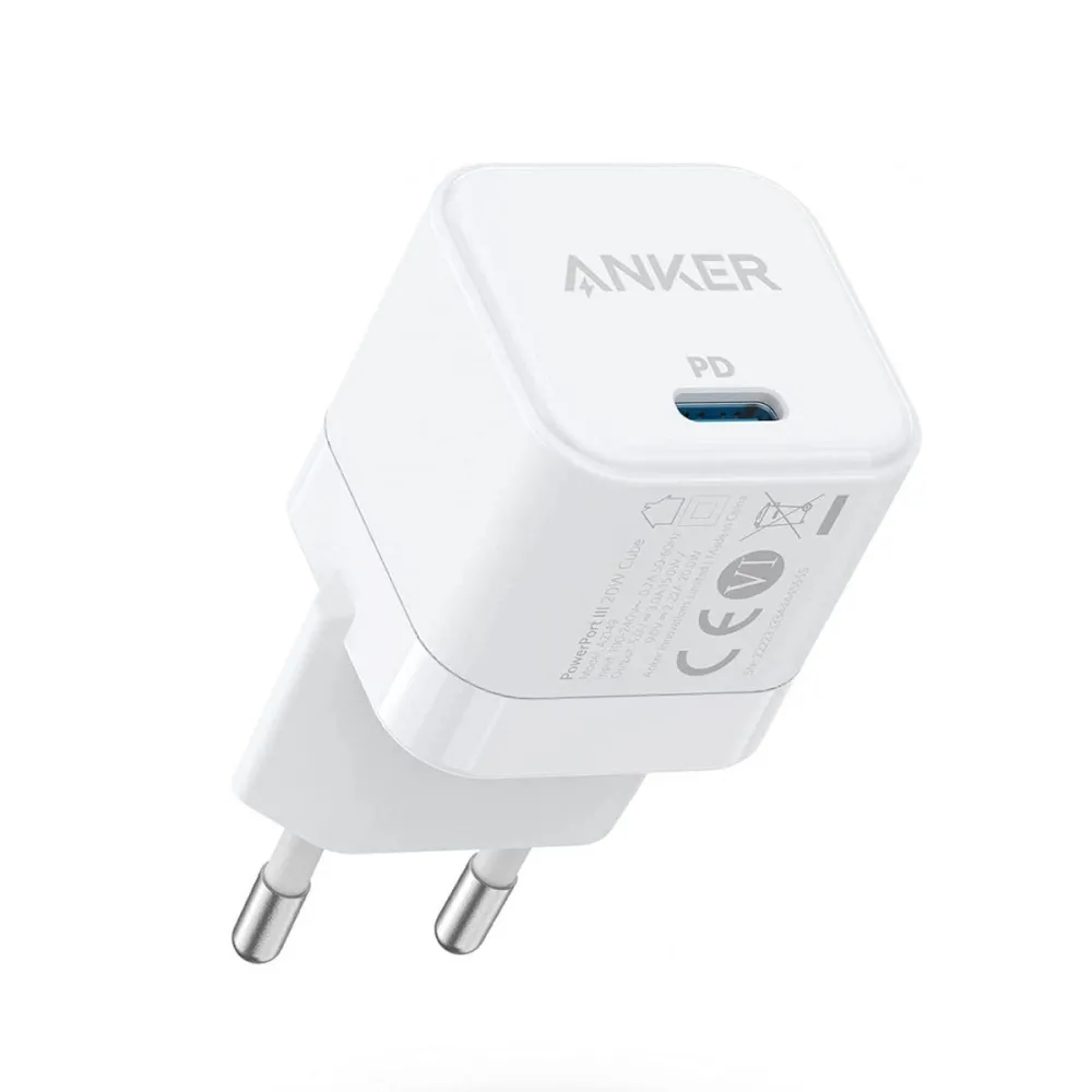 Anker PowerPort III Universală Alb AC Încărcare rapidă De interior
