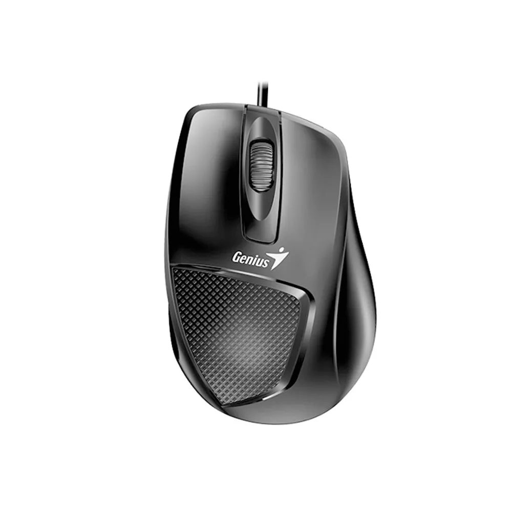 Mouse genius dx-150x pc sau nb cu fir usb optic 1000 dpi butoane/scroll 3/1  negru 31010231100 (include tv 0.18lei) Genius - 1