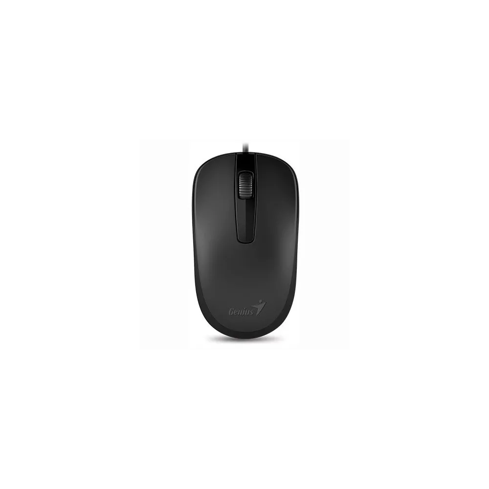 Mouse genius dx-110 pc sau nb cu fir usb optic 1000 dpi butoane/scroll 3/1  negru 31010116100 (include tv 0.18lei) Genius - 1