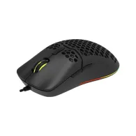 Mouse delux gaming cu fir usb optic 7200 dpi butoane/scroll 7/1 cablu braided negru m700a-bk (include tv 0.18lei) Delux - 1
