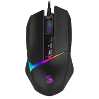 Mouse a4tech gaming cu fir usb optic 10000 dpi butoane/scroll 8/1 iluminare butoane programabile negru w60-max (include tv 0.18l