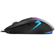 Mouse a4tech gaming cu fir usb optic 10000 dpi butoane/scroll 8/1 iluminare butoane programabile negru w60-max (include tv 0.18l