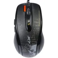 Mouse a4tech gaming cu fir usb laser 3000 dpi butoane/scroll 4/1 buton selectare viteza negru f5-bk (include tv 0.18lei) A4tech 