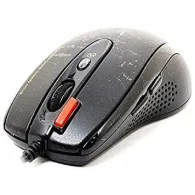 Mouse a4tech gaming cu fir usb laser 3000 dpi butoane/scroll 4/1 buton selectare viteza negru f5-bk (include tv 0.18lei) A4tech 