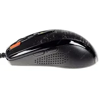 Mouse a4tech gaming cu fir usb laser 3000 dpi butoane/scroll 4/1 buton selectare viteza negru f5-bk (include tv 0.18lei) A4tech 
