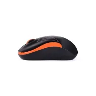 Mouse a4tech pc sau nb wireless 2.4ghz optic 1000 dpi butoane/scroll 3/1  negru / portocaliu g3-300n-bo (include tv 0.18lei) A4t