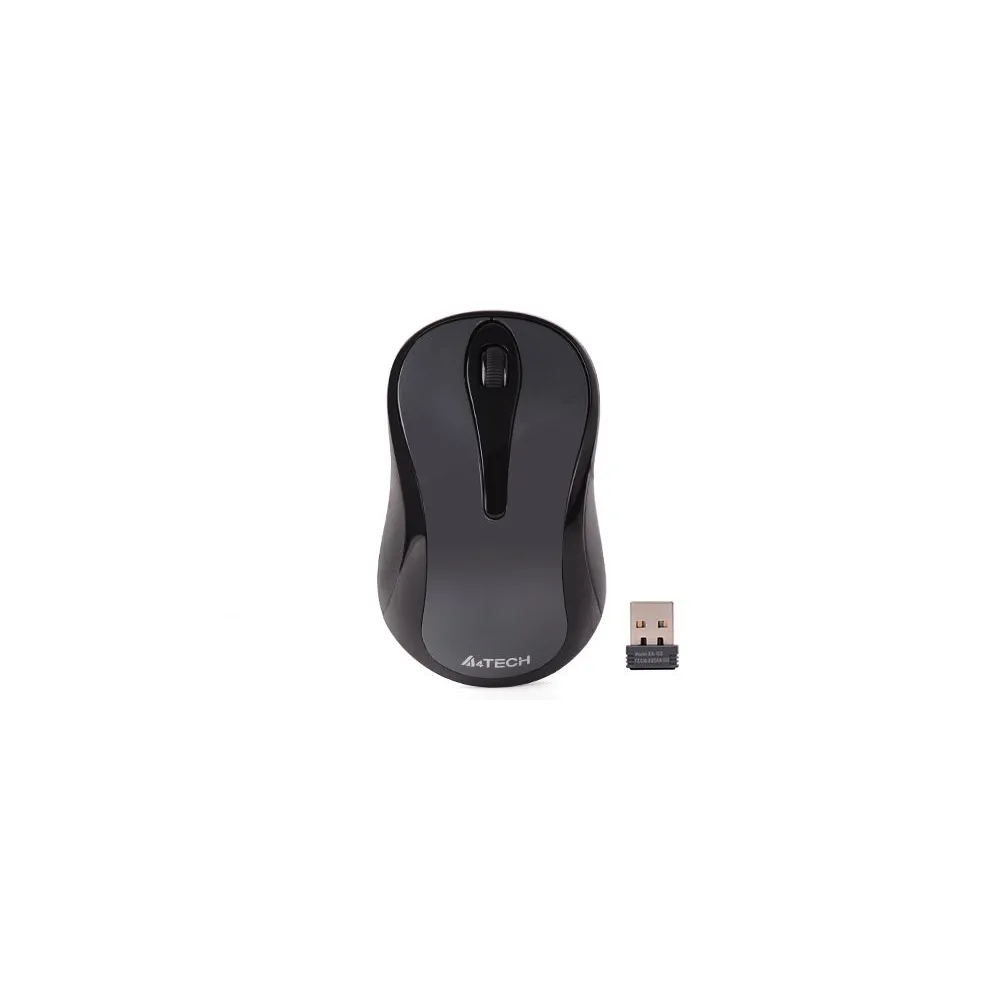 Mouse a4tech pc sau nb wireless 2.4ghz optic 1000 dpi butoane/scroll 3/1  gri g3-280a-gg (include tv 0.18lei) A4tech - 1