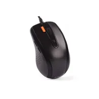 Mouse a4tech pc sau nb cu fir usb optic 1600 dpi butoane/scroll 7/1 buton selectare viteza negru n-70fx-bk (include tv 0.18lei) 