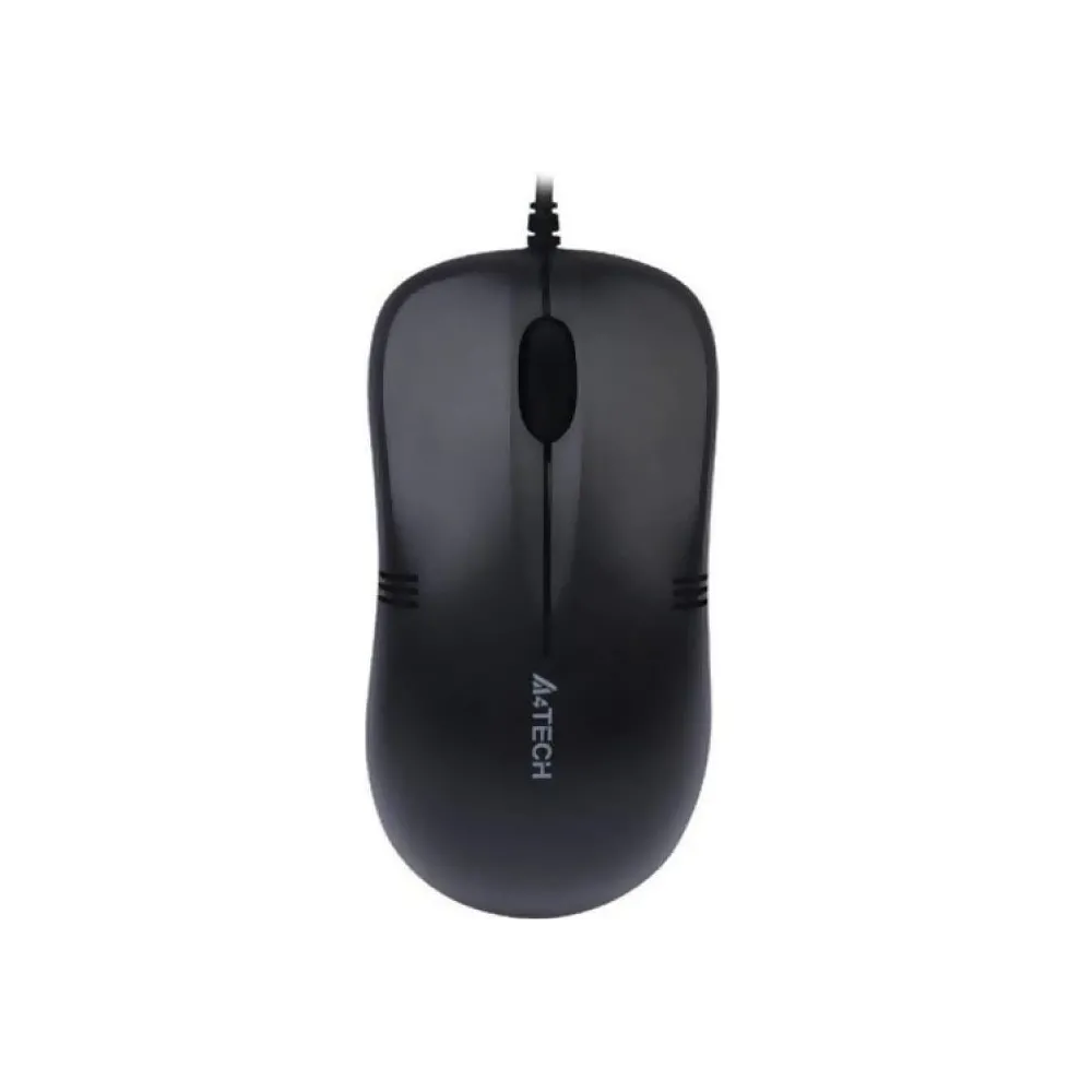 Mouse a4tech pc sau nb cu fir usb optic 1000 dpi butoane/scroll 3/1  negru op-560nu-1 (include tv 0.18lei) A4tech - 1