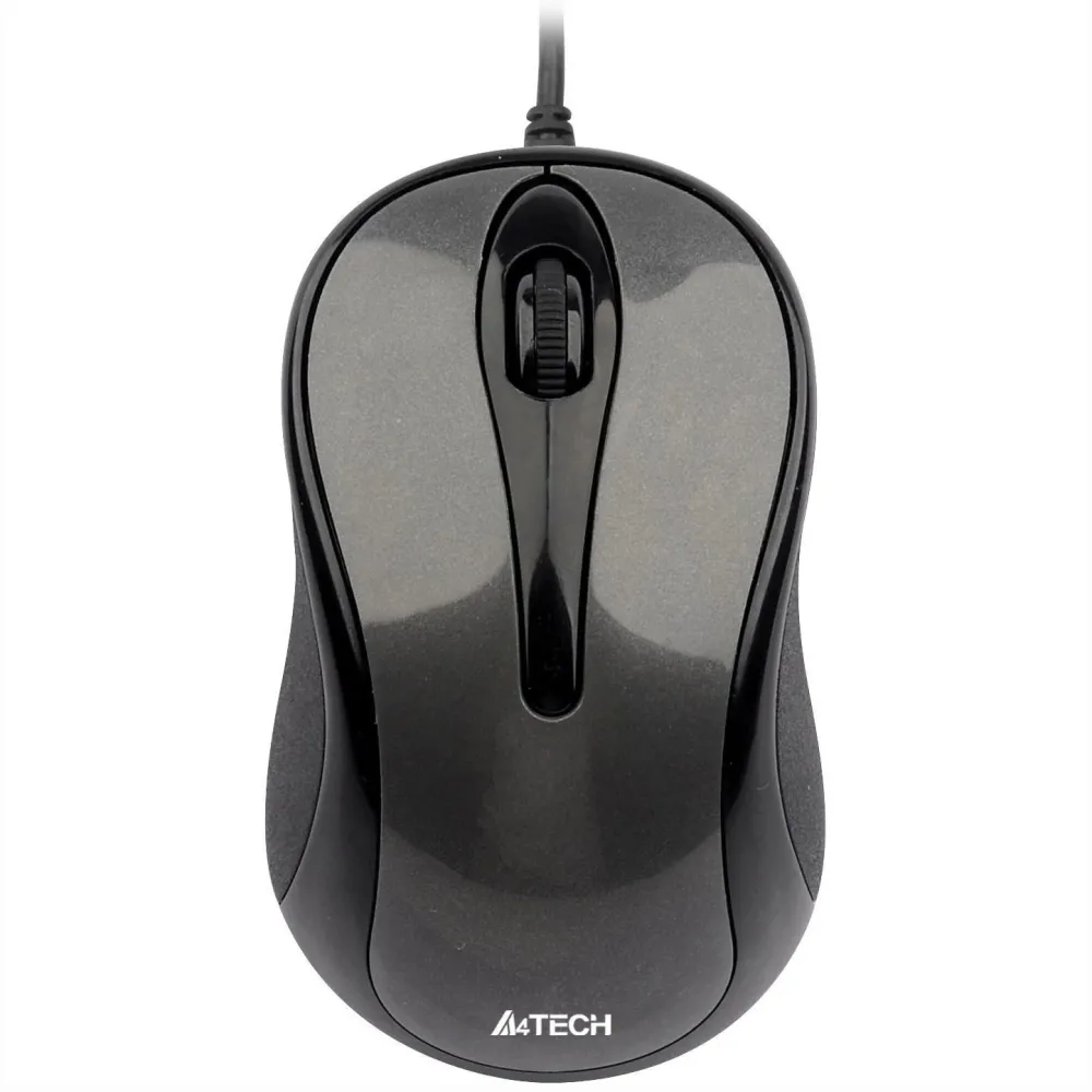 Mouse a4tech n 350 pc sau nb cu fir usb optic 1000 dpi butoane/scroll 3/1  negru n-350-1 (include tv 0.18lei) A4tech - 1