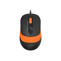 Mouse a4tech fm10 pc sau nb cu fir usb optic 1600 dpi butoane/scroll 4/1  negru / portocaliu fm10 orange (include tv 0.18lei) A4