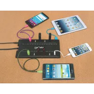 Manhattan MondoHub II USB 2.0 5000 Mbit s Negru