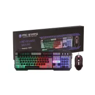 Kit pro gaming k250 2in1 rgb mouse+tastatura interfata usb mouse: