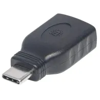Manhattan 354646 adaptor mufă cablu USB C USB A Negru