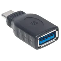 Manhattan 354646 adaptor mufă cablu USB C USB A Negru