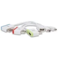 Manhattan 161657 hub-uri de interfață 480 Mbit s Alb