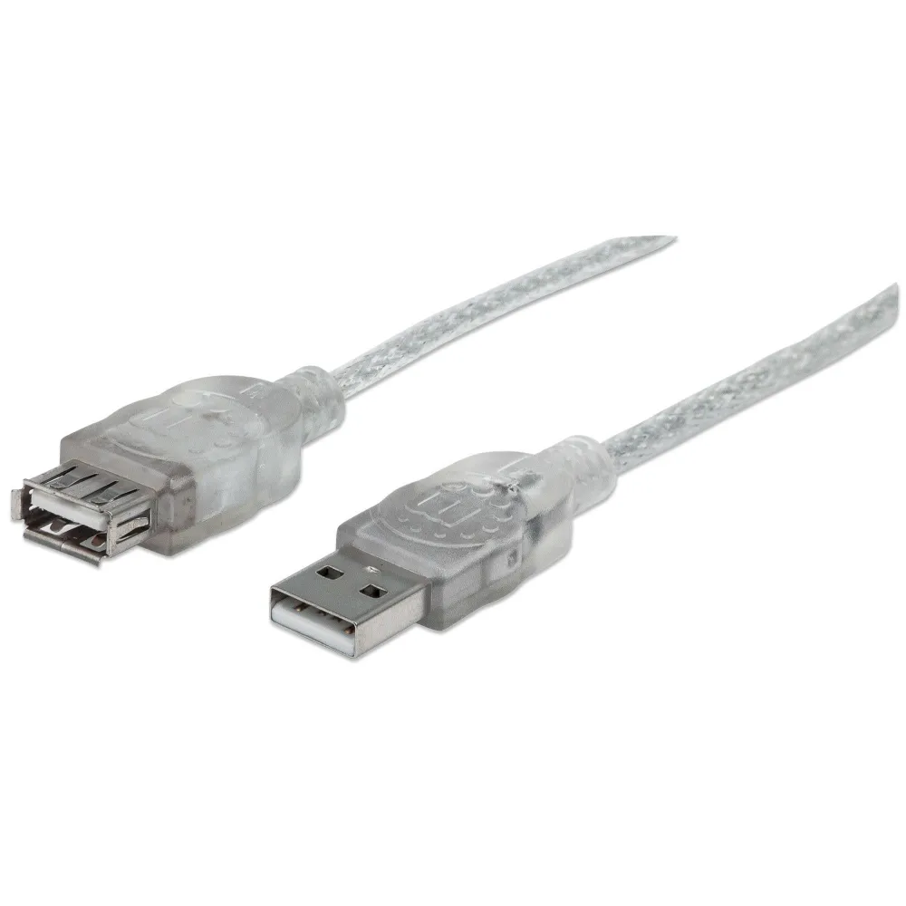 Manhattan 340502 cabluri USB 4,5 m USB 2.0 USB A Transparente