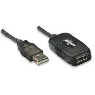 Manhattan 150248 cabluri USB 10 m USB 2.0 USB A Negru