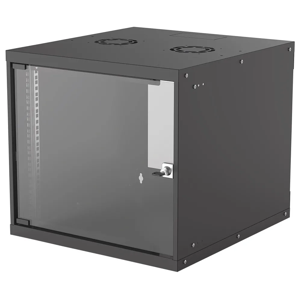 Intellinet 714808 rack-uri 9U Raft montat pe perete Negru