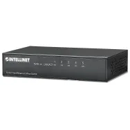 Intellinet 5-Port Fast Ethernet Office Switch Fast Ethernet (10 100) Negru