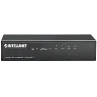 Intellinet 5-Port Fast Ethernet Office Switch Fast Ethernet (10 100) Negru